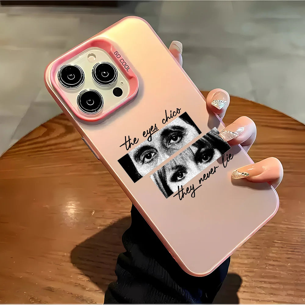 The Eyes Chico They Never Lie Phone Case for Iphone 17 16 15 14 13 12 11 16E Series Pro Max plus Double Layer Protection