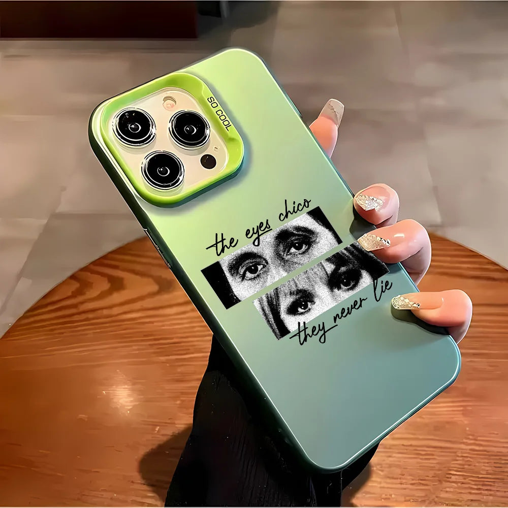 The Eyes Chico They Never Lie Phone Case for Iphone 17 16 15 14 13 12 11 16E Series Pro Max plus Double Layer Protection