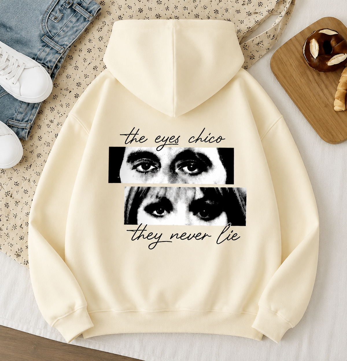 The Eyes Chico Hoodie – Oversized Hoodie